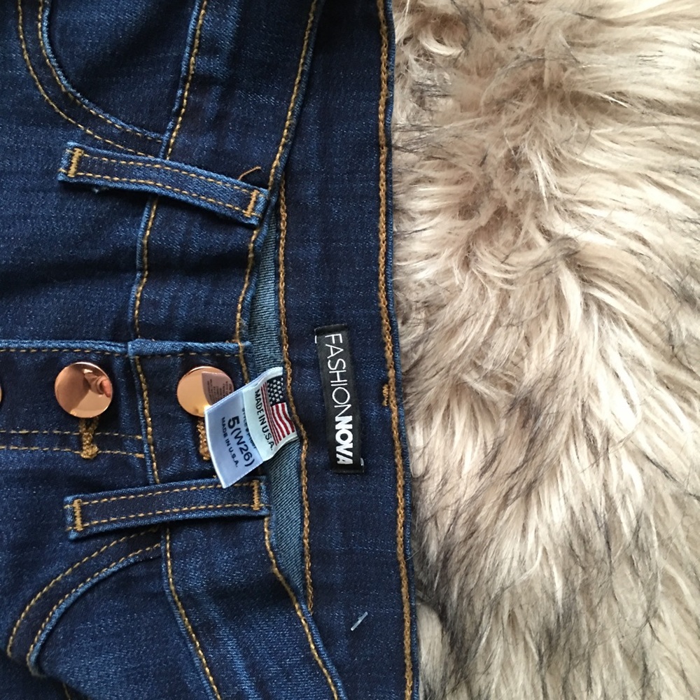 FashionNova: How Do You Like Me Now Jeans NWOT - Picture 8 of 11